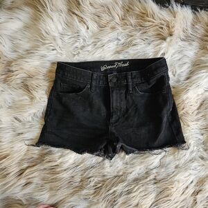 Universal Thread Black Denim Jean Shorts